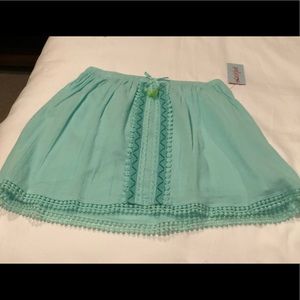 NEW Aqua Skirt